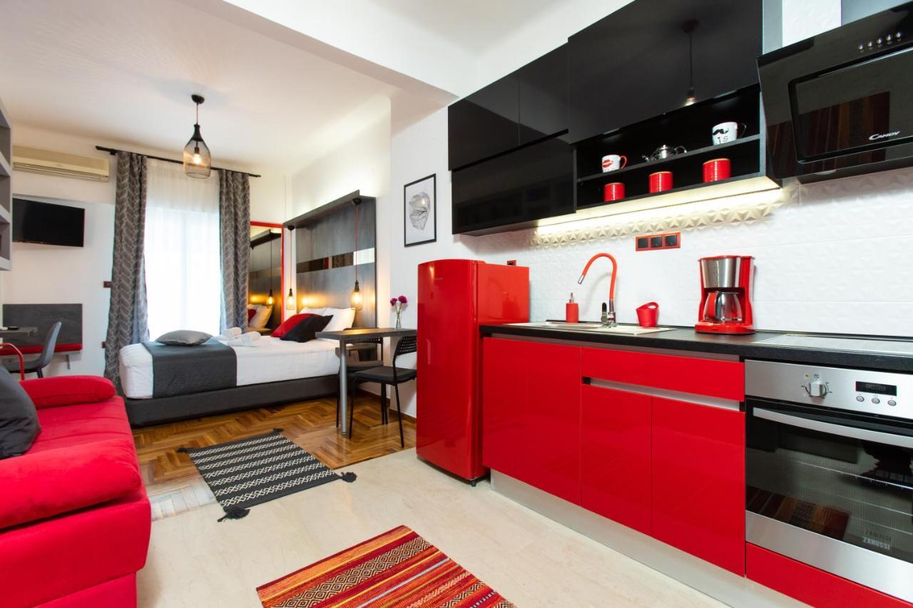 סלוניקי Downtown Luxury Boutique Suites : The Red Suite מראה חיצוני תמונה