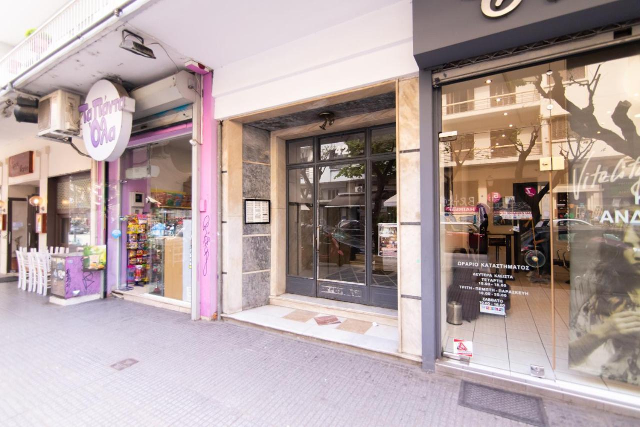 סלוניקי Downtown Luxury Boutique Suites : The Red Suite מראה חיצוני תמונה