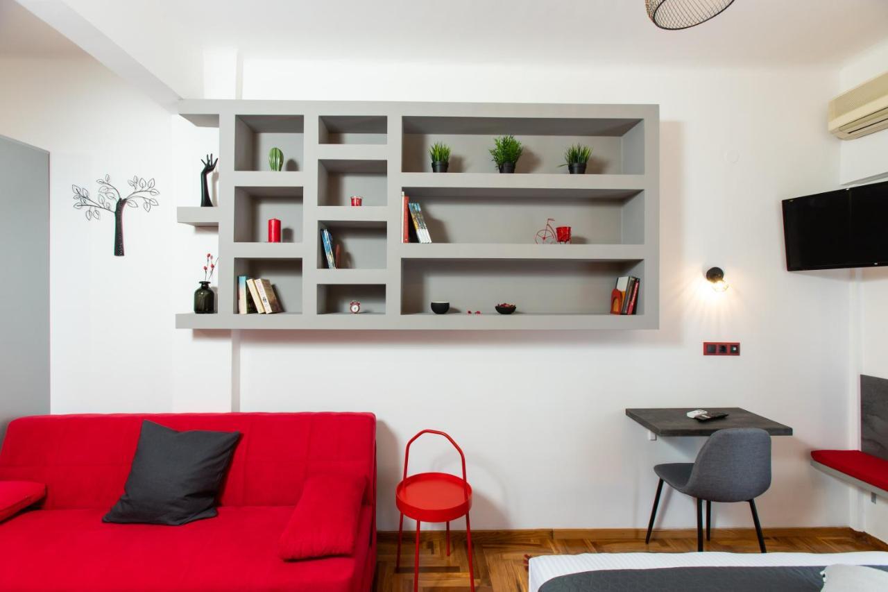סלוניקי Downtown Luxury Boutique Suites : The Red Suite מראה חיצוני תמונה